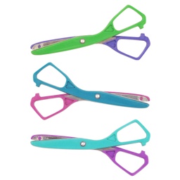 [10545 ACM] 5 1/2&quot; Blunt Economy Plastic Safety Scissors Each