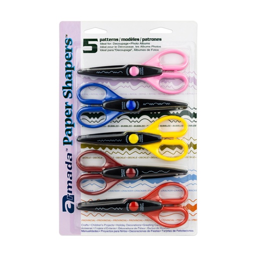 [7006C HG] 5ct Paper Shapers® Decorative Scissors Set 2
