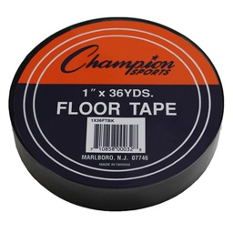 [1X36FTBK CHS] Floor Marking Tape, 1&quot; x 36 yd, Black