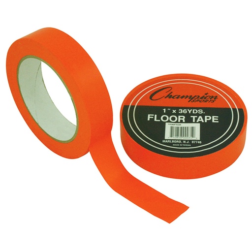 [1X36FTOR CHS] Floor Marking Tape, 1" x 36 yd, Orange