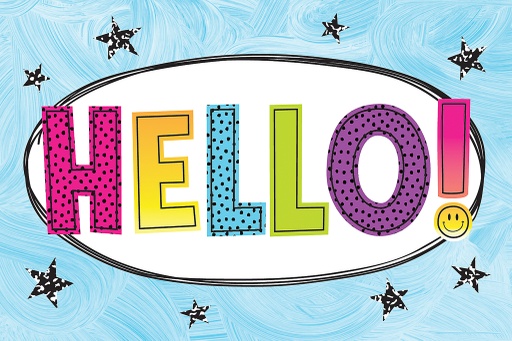 [6931 TCR] 30ct Brights 4Ever Hello Postcards