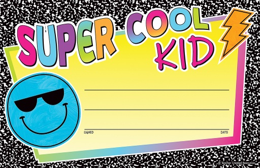 [6940 TCR] 25ct Brights 4Ever Super Cool Kid Awards