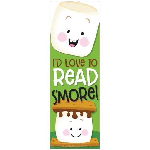 [834028 EU] 24ct Marshmallow Scented Bookmarks