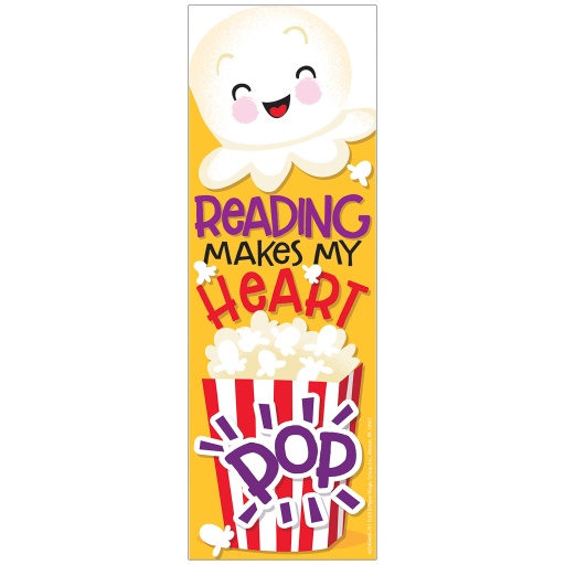 [834040 EU] 24ct Popcorn Scented Bookmarks