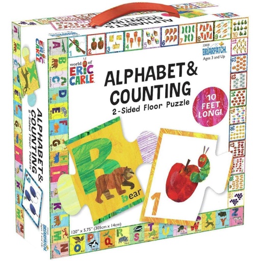 [33835 UG] The World of Eric Carle™ Alphabet & Counting 2-Sided Floor Puzzle