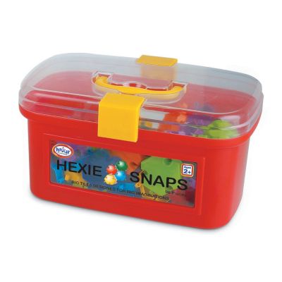 [18001 POP] 96ct Hexie-Snaps® Building Blocks with Storage Tub