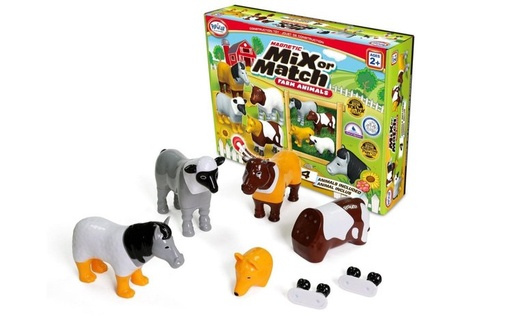 [62001 POP] Magnetic Mix or Match® Farm Animals