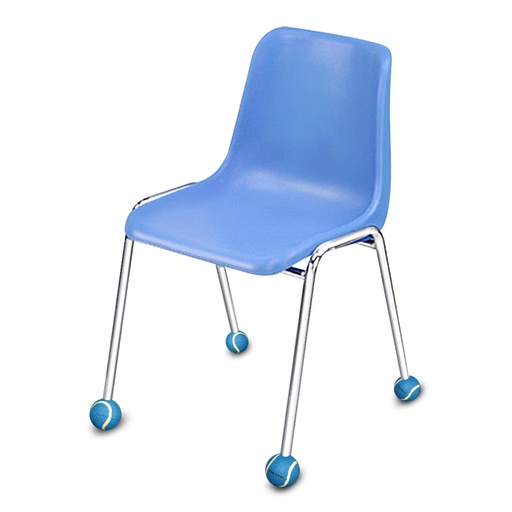[232 TPG] Blue Chair Socks Pack of 4