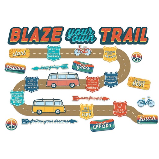 [847806 EU] Adventurer Blaze Your Own Trail Mini Bulletin Board Set