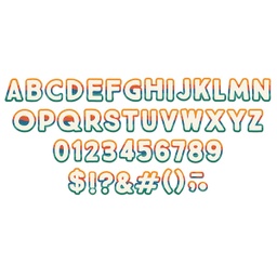 [850013 EU] 179 Characters Adventurer Deco Letters