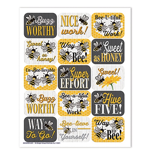 [655093 EU] 120ct The Hive Success Stickers