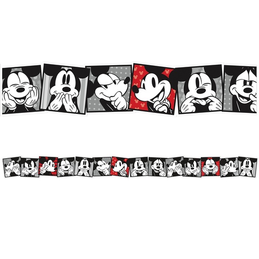 [846322 EU] Mickey Mouse® Throwback Mickey Selfies Extra Wide Deco Trim®