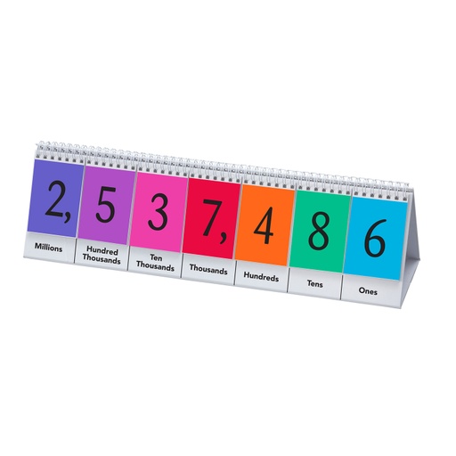 [211884 DD] Place Value Flip Stand