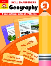 [3742 EMC] Skill Sharpeners: Geography Grade 2