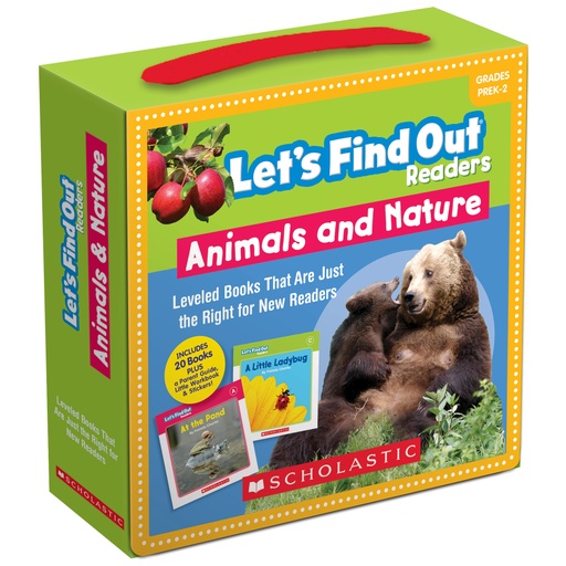 [714361 SC] Let's Find Out Readers: Animals & Nature Guided Reading Levels A-D Parent pack