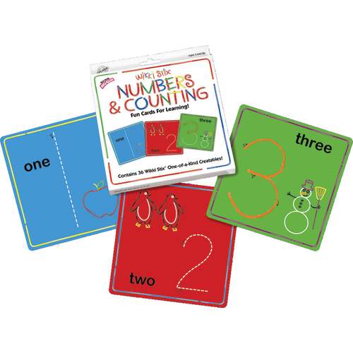 [608 WKX] Wikki Stix® Numbers & Counting Card Set