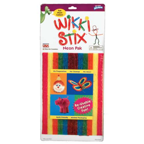 [804 WKX] 48ct Wikki Stix® Neon Colors