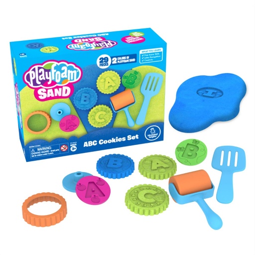 [2233 EI] Playfoam® Sand ABC Cookies Set