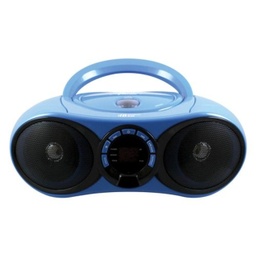 [HB100BT2 HE] AudioMVP™ Portable Stereo Boombox with Bluetooth® Receiver, CD/FM Media Player