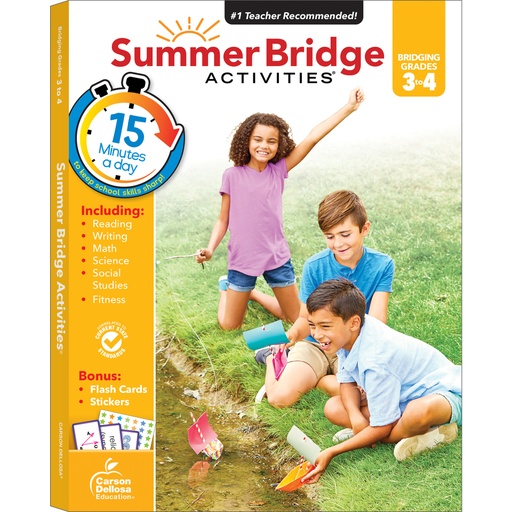 [704699 CD] Summer Bridge Activities® Workbook, Grade 3-4, Paperback
