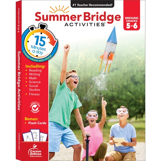 [704701 CD] Summer Bridge Activities® Workbook, Grade 5-6, Paperback