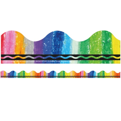 [845673 EU] Crayola® Rainbow Deco Trim®, 37 Feet