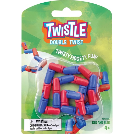 [20306 TCR] Twistle Double Twist, Red & Blue