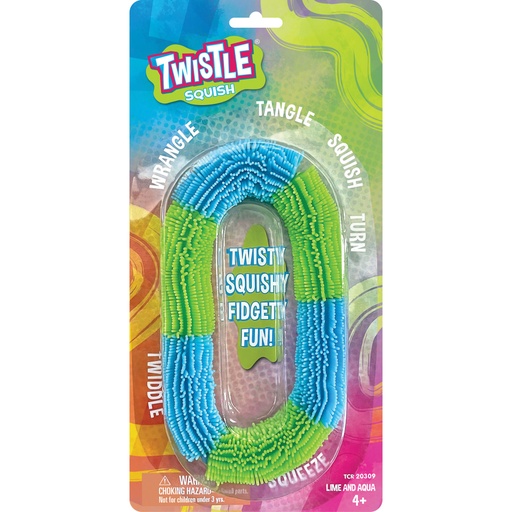 [20309 TCR] Twistle Squish, Aqua & Lime