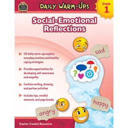 [9096 TCR] Daily Warm-Ups: Social-Emotional Reflections (Gr. 1)