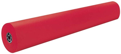[63060 PAC] 36in x 1000ft Flame Red Rainbow Kraft Paper Roll