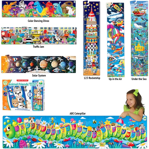 [L0003 TLJ] Learning Journey Long & Tall Puzzle Set
