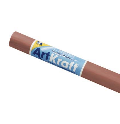 [67024 PAC] 48in x 200ft Brown ArtKraft Paper Roll
