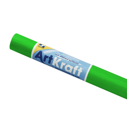 [67144 PAC] 48in x 200ft Emerald ArtKraft Paper     Roll