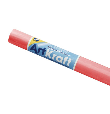 [67034 PAC] 48in x 200ft Flame ArtKraft Paper       Roll