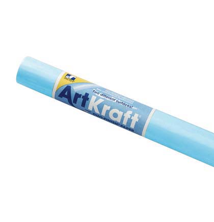 [67154 PAC] 48in x 200ft Sky Blue ArtKraft Paper Roll