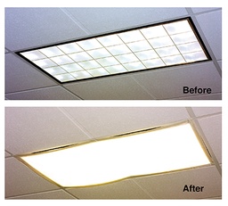 [1231 EI] 4ct Whisper White Fluorescent Light Filters