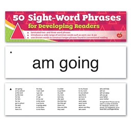 [133025 ELP] 50 Sight Word Phrases for Developing Readers