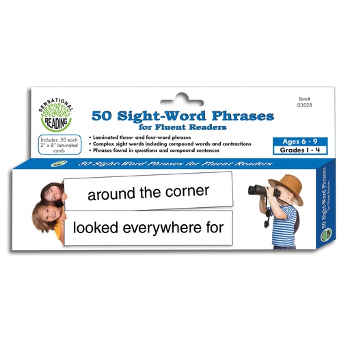 [133028 ELP] 50 Sight Word Phrases for Fluent Readers