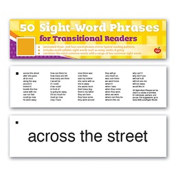 [133027 ELP] 50 Sight Word Phrases for Transitional Readers