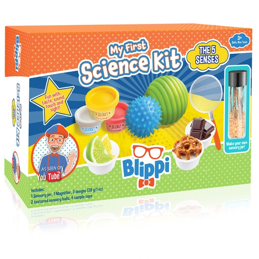 [6114 BAT] Blippi My First Sensory Science Kit