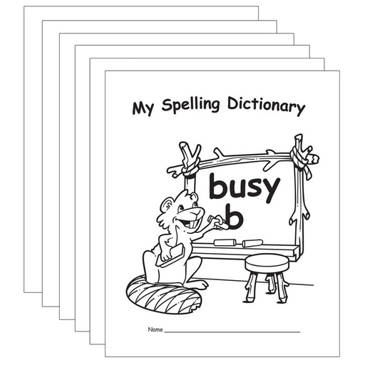 [60111-6 TCR] My Own Books™ My Spelling Dictionary, Pack of 6
