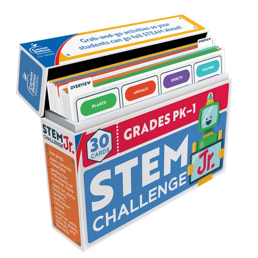 [140352 CD] STEM Challenge, Jr. Learning Cards