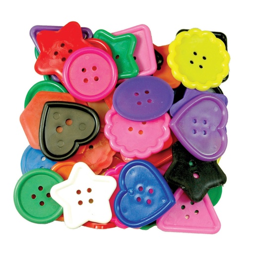 [2153 R] Really Big Buttons™, 8 Shapes, 1 lb.