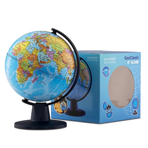 [50250 RWPWP] GeoClassic Globe, 6"