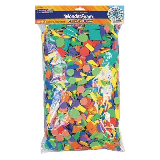 [AC4310 PAC] WonderFoam® Pound of Foam™, Assorted Sizes, 1 lb.