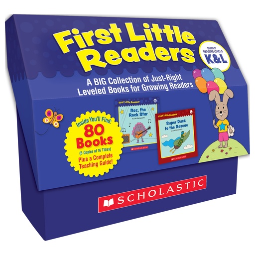 [750759 SC] First Little Readers: Guided Reading Levels K & L (Multiple-Copy Set)