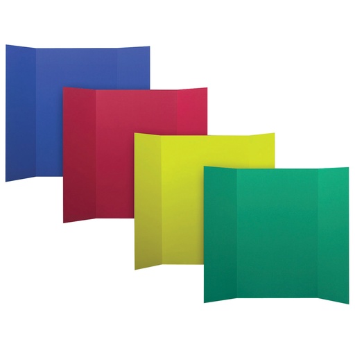 [3007324 FS] Corrugated Project Boards, 36" x 48", Assorted Primary Colors, Box of 24