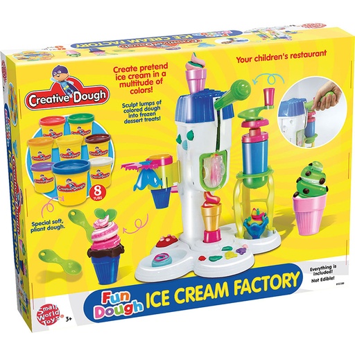 [9721300 SWT] Creative Dough Fun Dough Activity Set - Ice Cream Factory