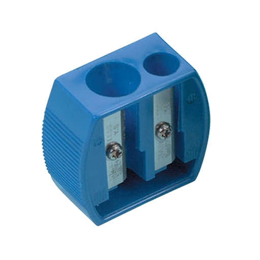 [80722-24 CLI] Two Hole Pencil/Crayon Sharpener, Pack of 24