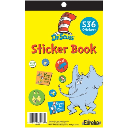 [609720 EU] Dr. Seuss™ Sticker Book